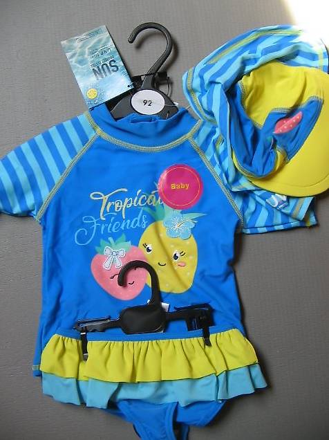 süsser UVP Bade Schutzanzug Sonnenschutz NEU 92 blau