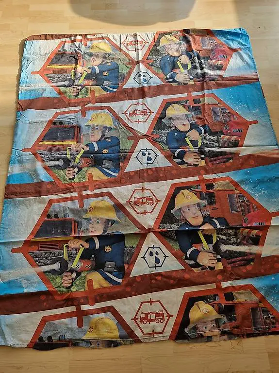 Bettanzug Feuerwehrmann Sam 160 x 200