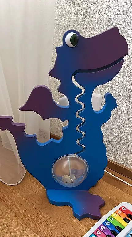 Kugelbahn Spardose / Sparkässeli / Dino