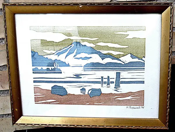 Holzstich/ F. Thalmann