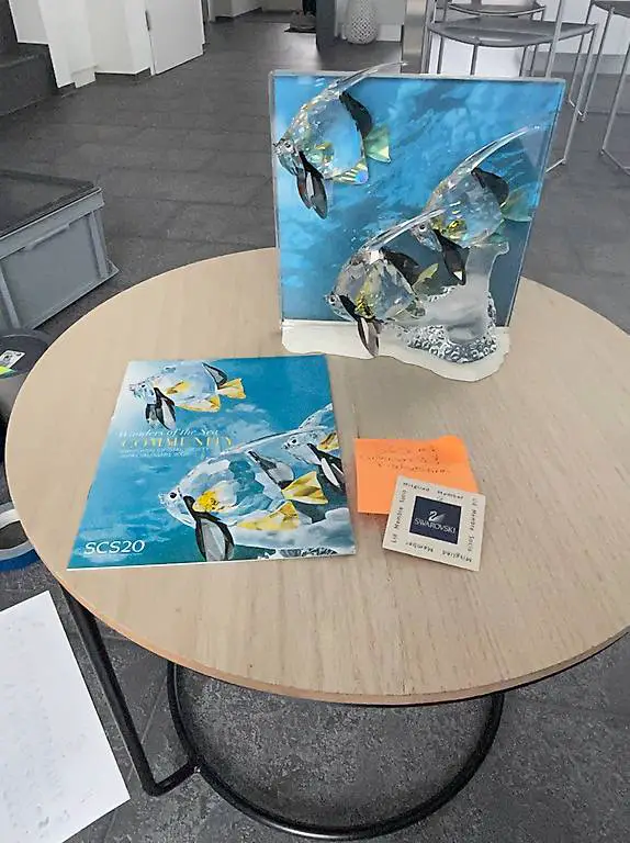 SCS Jahresfigur Fischschwarm 2007 mit zusätzlicher Kugel