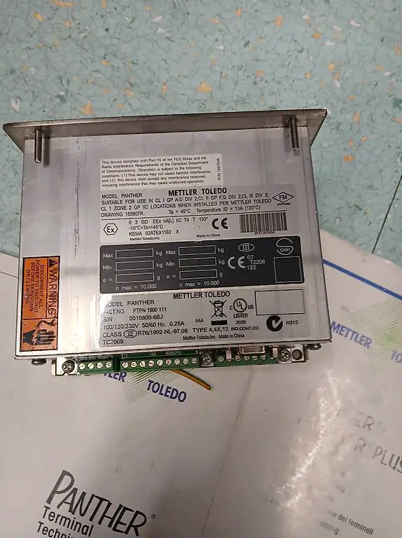 Mittlerweile Toledo Industriewaagen Terminal