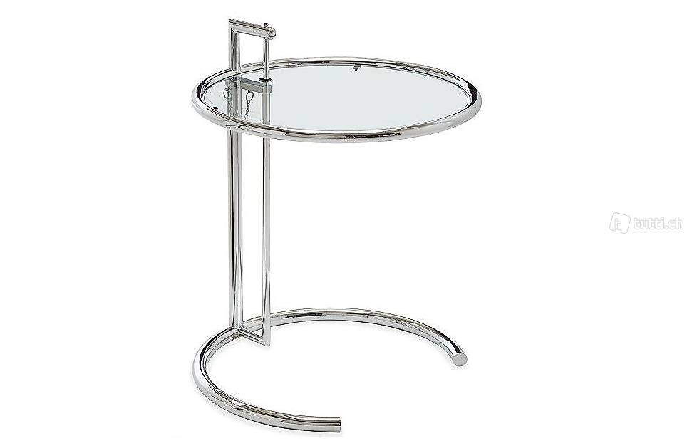 Beistelltisch "Adjustable Table", Eileen Gray