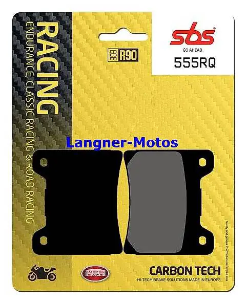 Bremsbelag SBS 555 RQ Race Carbon Tech