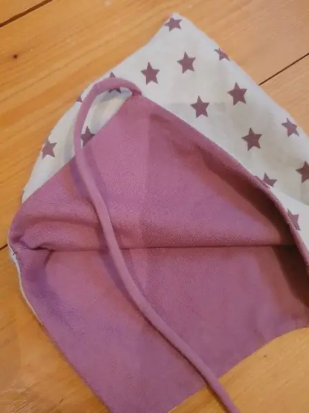 süsse Wende-mütze ab ca 1 jährig