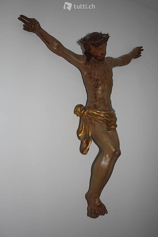 Holzfigur Jesus Christus