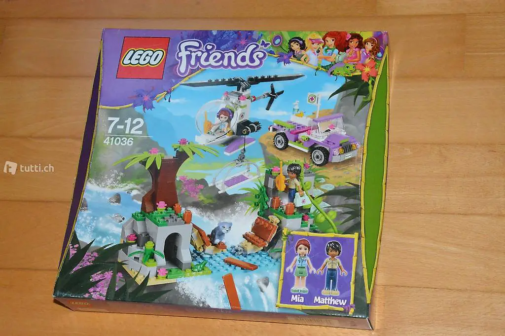 Lego Friends Einsatz im Dschungel Brücke 41036