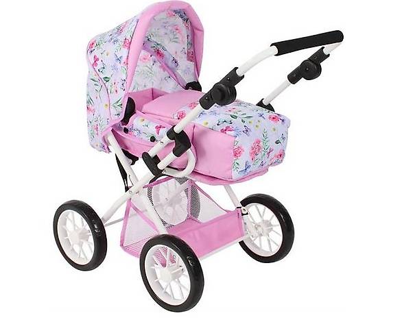 Kombi-Puppenwagen LENI Flowers