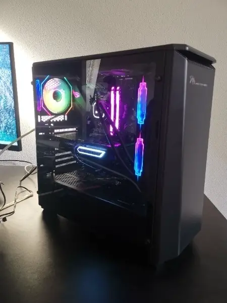 gaming pc rtx4070, r7 5700x3d