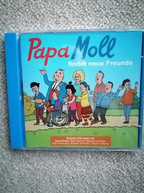 CD Papa Moll findet neue Freunde mundart neuwertig