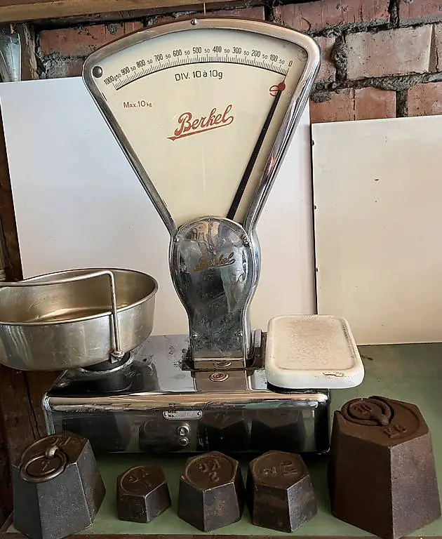 Berkel Waage von 1945 Mod. A - Chrom