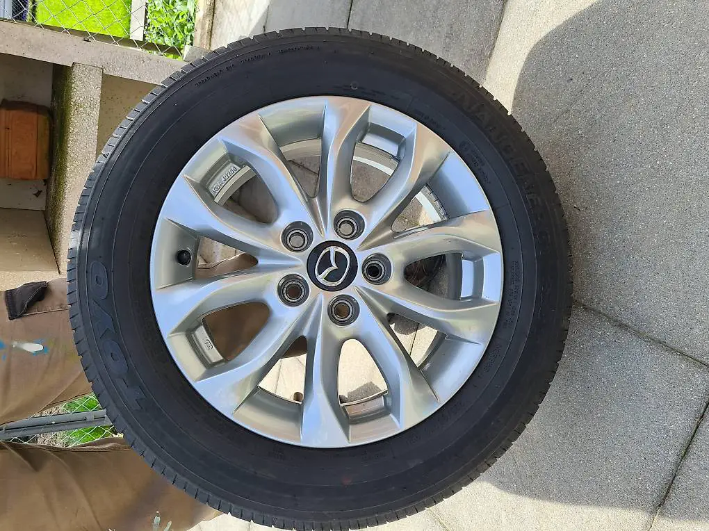 Sommerpneu mit Felgen