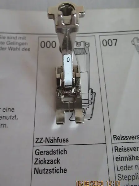  Nähfuss, für Bernina Nähmaschine, BERNINA Nähmaschine