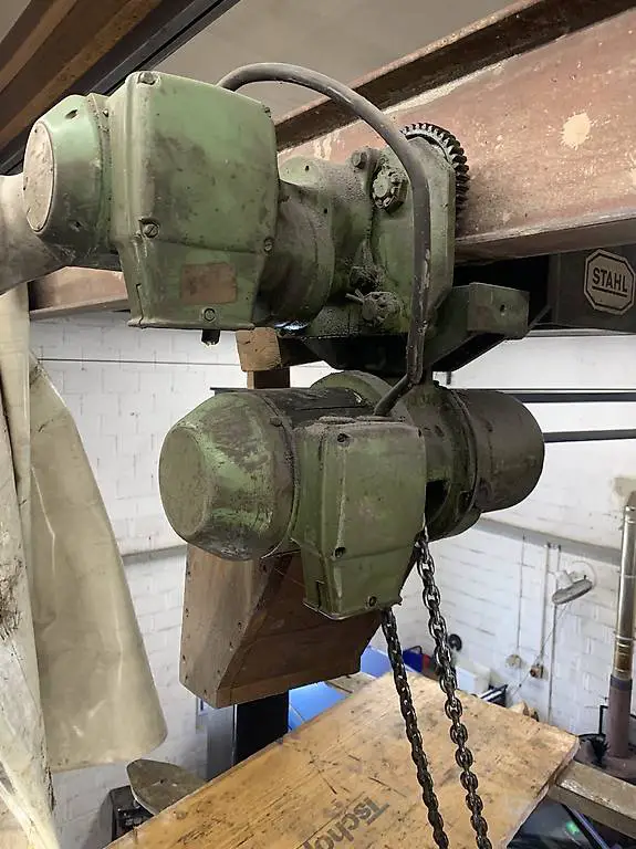 Kettenzug Hallenkran Kran Deckenkran Laufkatze