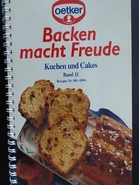 Dr,Oetker: Backen macht Freude. Kuchen und Cakes. Band 11.