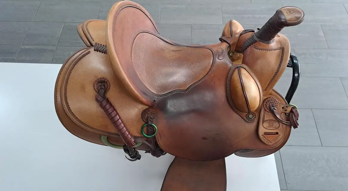 Westernsattel Original «Yves Hirschy Custom Saddle»