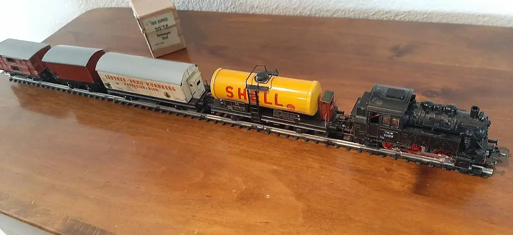 Trix Express BR 80 Guss 4 Wagen Antik