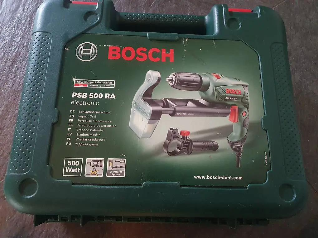 Schlagbohrmaschine Bosch mit Koffer