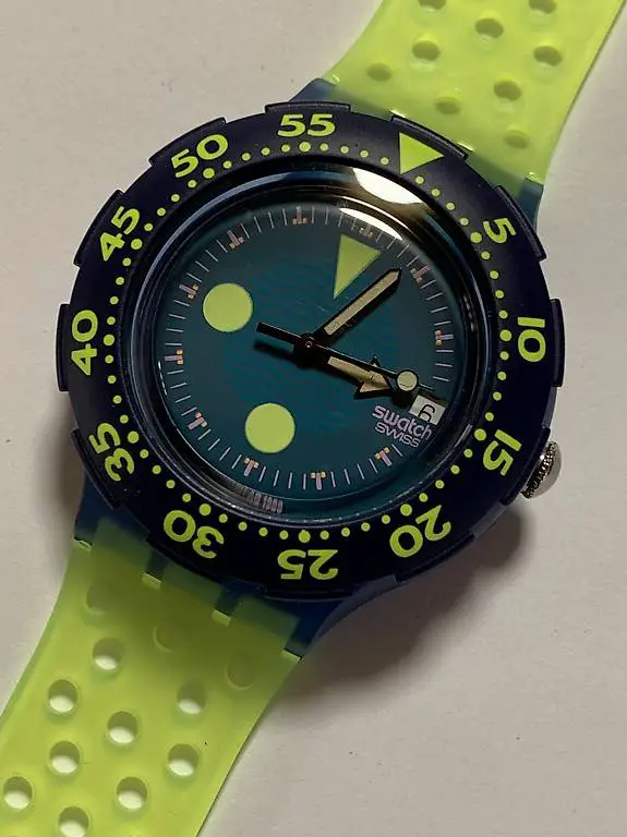 swatch scuba bora bora sdn400*us version*neu ungetragen
