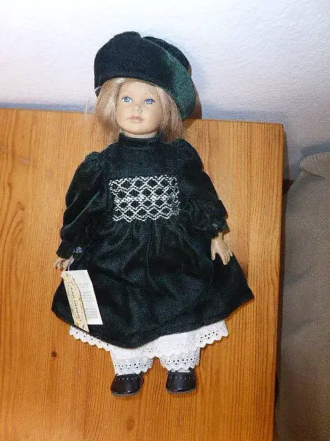 Schöne Heidi Ott Puppe mit blonden Haaren