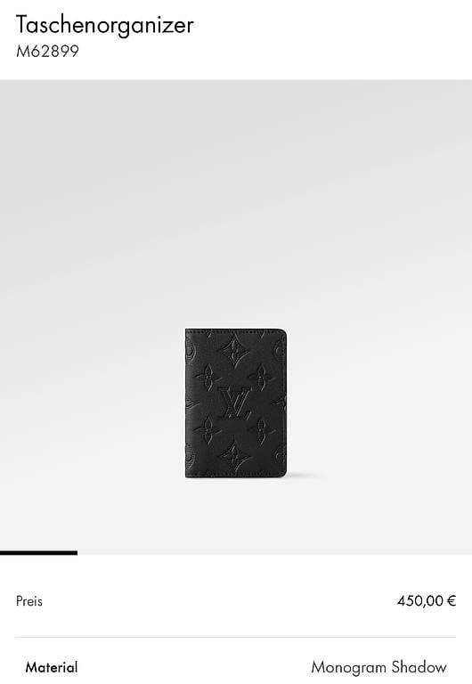 louis vuitton taschenorganizer m62899 np 480 chf