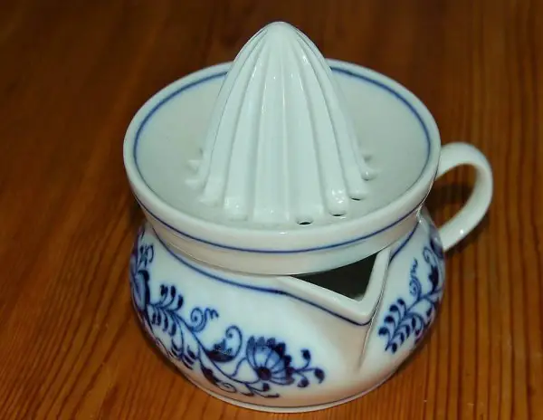 Zwiebelmuster - Zitronenpresse 2-teilig