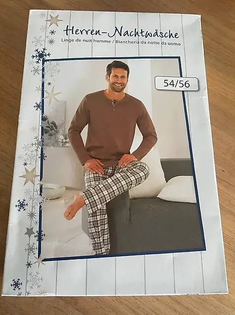 Herren Nachtwäsche Pyjama