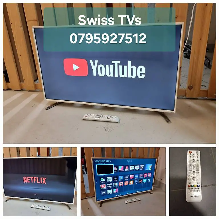 Samsung Fernseher Smart TV 40 Zoll 100cm Full HD WiFi weiss