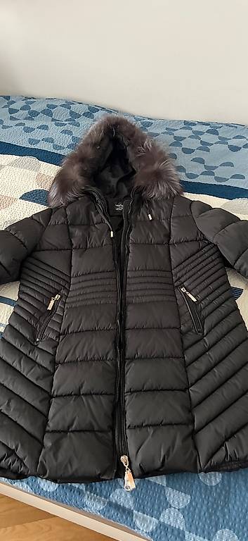 neu**winter mantel**gr.46**schwarz**top geschenk***