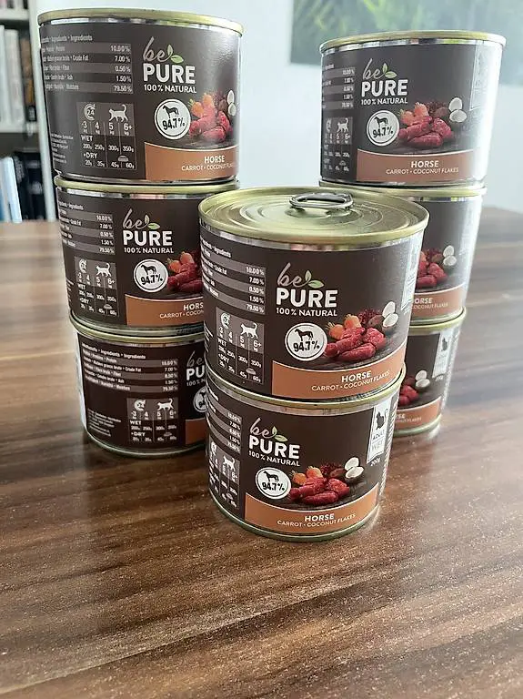 Katzenfutter be Pure Pferd