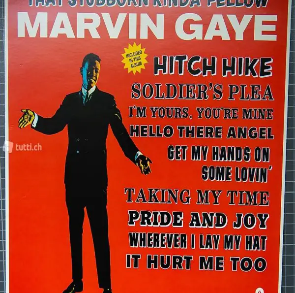 Lp MARVIN GAYE that stubborn kinda fellow