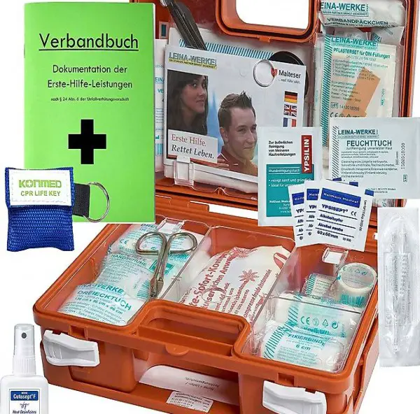 Erste-Hilfe-Koffer M1 mit"Notfallbeatmungshilfe"