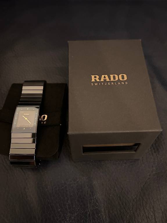 Rado Diastar Ceramic Schwarz Faltschliesse 193.0324.3 Unisex