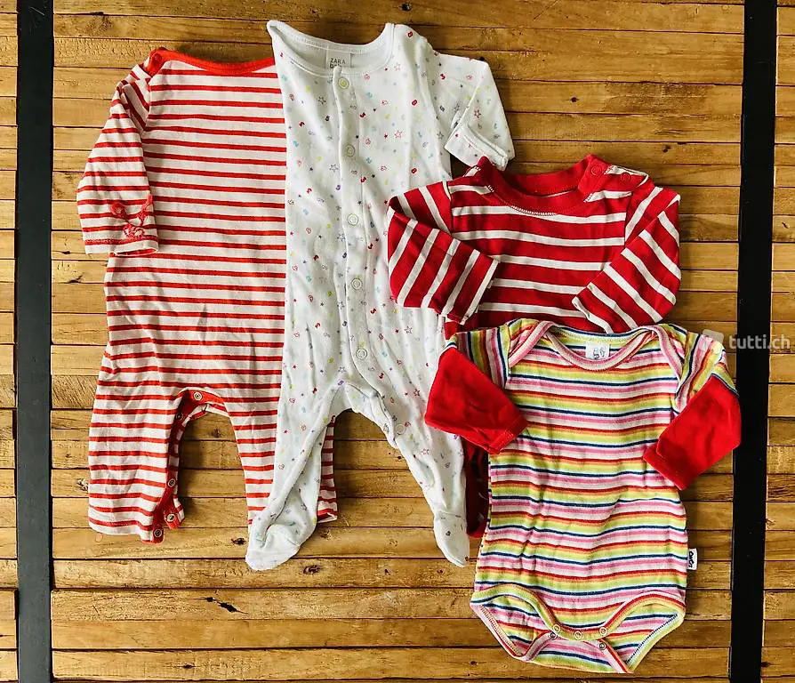 Kleiderset 4-teilig Grösse 62