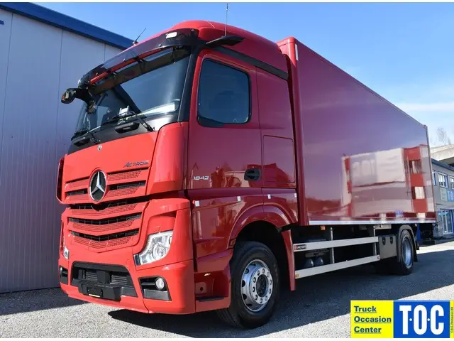 mercedes-benz, actros 1842 l e6 ahk lbw, kunststoffkoffer