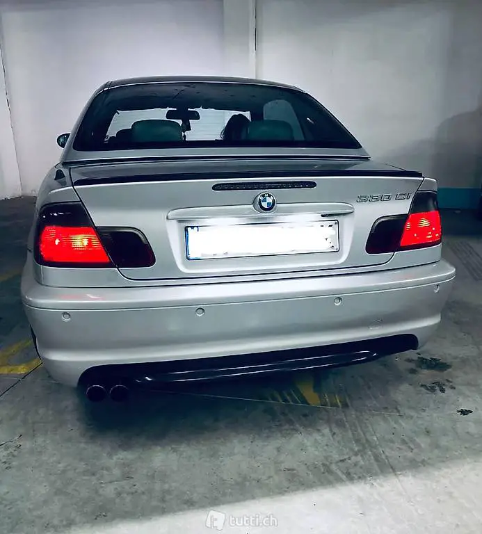 BMW E46 Coupe Cabrio Limo Tourin LED Kennzeichenb.