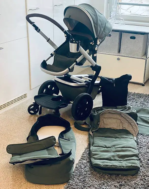 Joolz Day 3 Kombikinderwagen + Joolz Pink Sommer-Fusssack