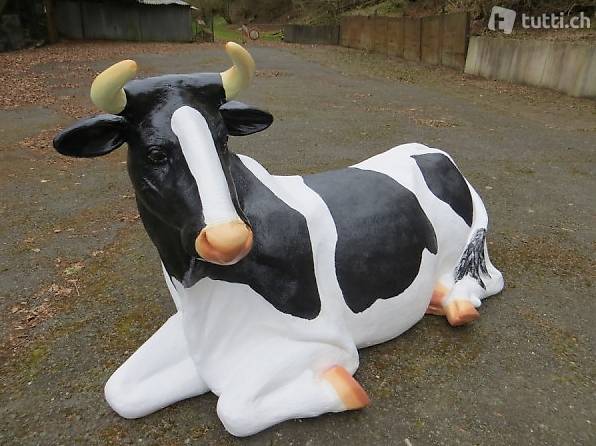  Kuh Lebensgross Gartendeko Idee auch als Geschenkidee