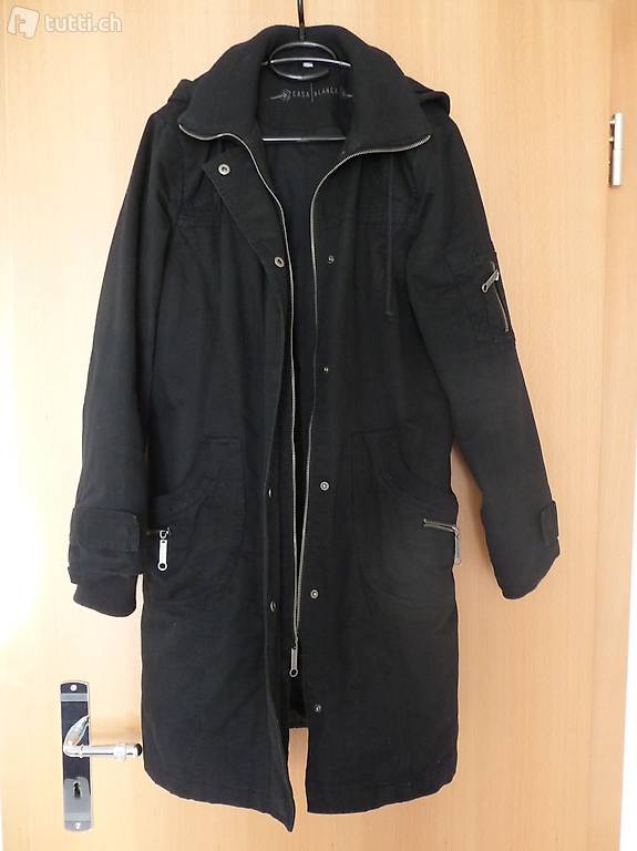 Winterjacke schwarz