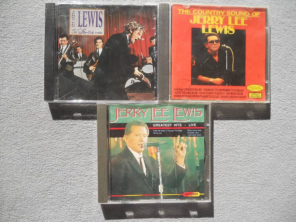 3 CDs Jerry Lee Lewis