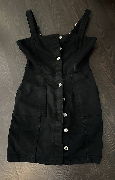 Jeans Latzrock Kleid