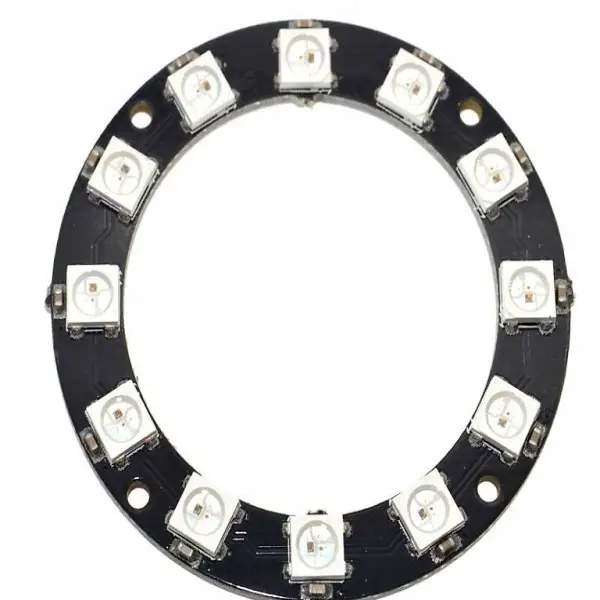  LED Ring Neopixel WS2812 RGB 12 Fach