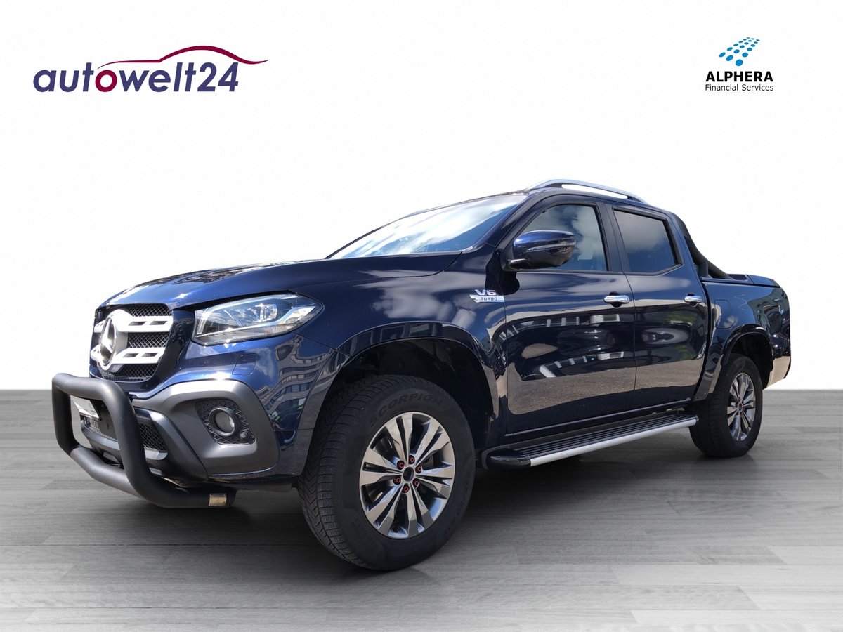 mercedes-benz x 350 d 4matic progressive a doppel cab. 3"500kg anhänge-las