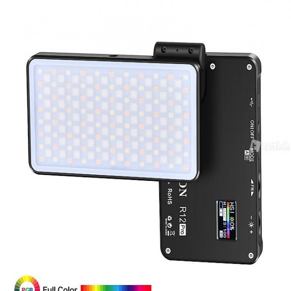  ATLSON R12 Pro RGB LED-Lichtleiste Faltbare Kameralichter