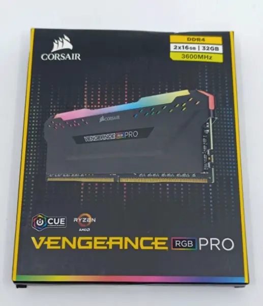 Corsair Vengeance RGB Pro 32GB DDR4 Ram 2x 16GB 3600mhz