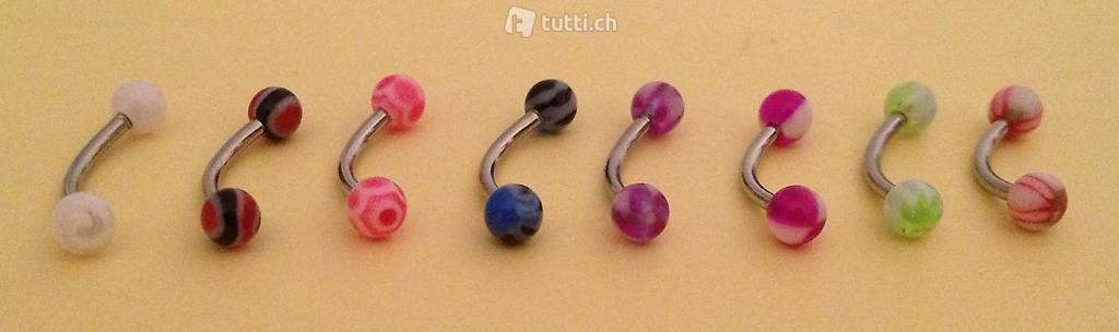 Piercing sopracciglio NUOVI DI FABBRICA