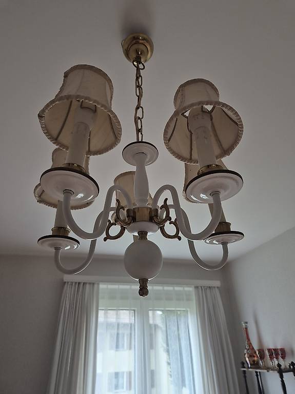 Deckenlampe mit 5 Schirmen