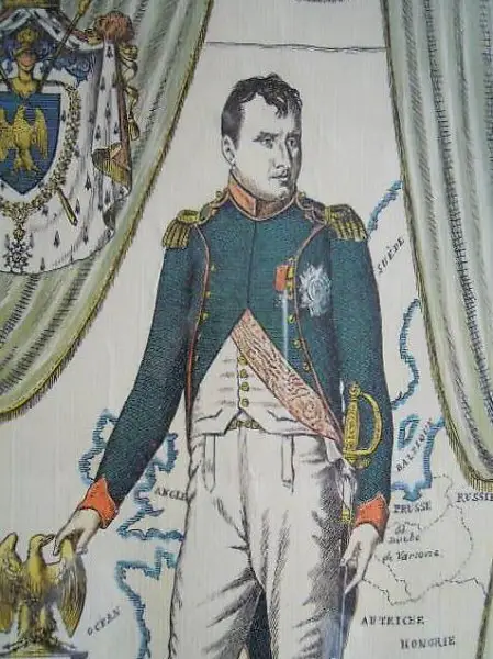 lithographie Napoléon 1er