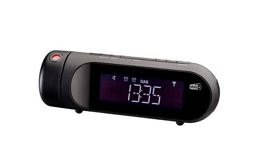 Radiowecker mit Zeitprojektion