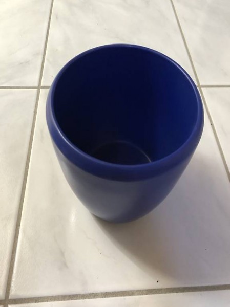 Übertopf royalblau